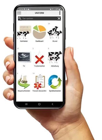 UNIFORM App – Ihr Herdenmanagement immer griffbereit!